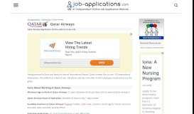 
							         Qatar Airways Application, Jobs & Careers Online								  
							    