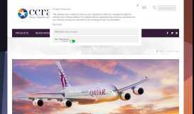 
							         Qatar Airways | CCRA								  
							    