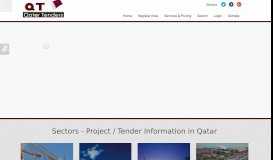
							         QatarTenders.com - Projects & Tender Information in Qatar.								  
							    