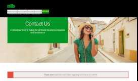 
							         QBE Online Travel Insurance Self Service Portal - nib Travel Insurance								  
							    