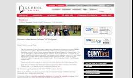 
							         QC CUNYfirst Students Page - Queens College, City University of New ...								  
							    