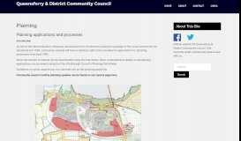 
							         QDCC :: Planning - Queensferry and District Community Council								  
							    