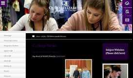 
							         QE debaters grapple fake news - Queen Elizabeth Sixth Form College								  
							    