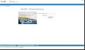 
							         QISPOS - Modulanmeldung Portal der Hochschule Bremen								  
							    