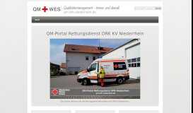 
							         QM Rettungsdienst DRK Niederrhein - QR-Systems								  
							    