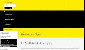
							         QMax Refill Module Flyer - Intellicyt								  
							    