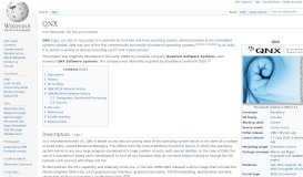 
							         QNX - Wikipedia								  
							    