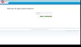 
							         Qpay Report Center								  
							    