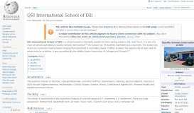 
							         QSI International School of Dili - Wikipedia								  
							    