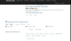 
							         Qsi login dental Results For Websites Listing - SiteLinks.Info								  
							    