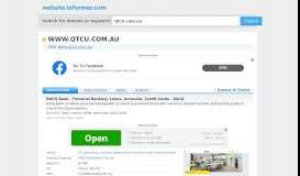 
							         qtcu.com.au at WI. RACQ Bank – Personal Banking, Loans ...								  
							    