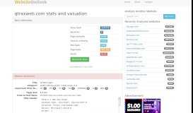 
							         Qtraxweb : QTRAX Login Website stats and valuation								  
							    