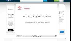 
							         Qualifications Portal Guide Personal Development and Employability ...								  
							    