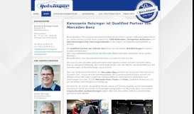 
							         Qualified Partner von Mercedes Benz - Karosserie Reisinger								  
							    