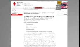 
							         Qualitätspolitik - DRK OV Warendorf e.V.								  
							    