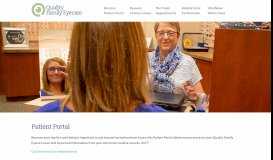 
							         Quality Family Eyecare / Patient Portal								  
							    