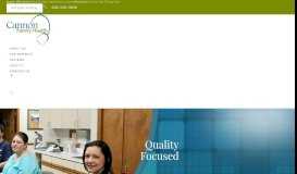 
							         Quality Improvement Services and Goals from Cannon Family Health								  
							    
