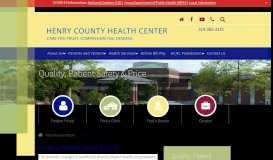 
							         Quality, Patient Safety & Price - Henry County Health Center								  
							    
