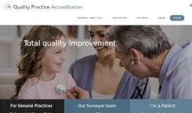 
							         Quality Practice Accreditation – Specialists in General Practice ...								  
							    