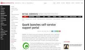 
							         Quark launches self-service support portal - Bizcommunity.com								  
							    