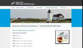 
							         Quarterly Wellness Newsletters – YOUR HEALTH MATTERS | Cape ...								  
							    