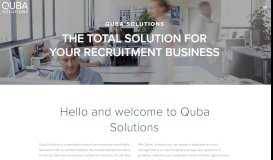 
							         Quba Solutions								  
							    