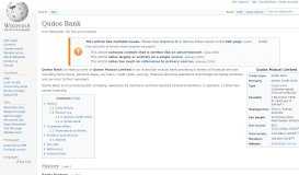 
							         Qudos Bank - Wikipedia								  
							    
