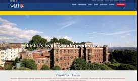 
							         Queen Elizabeth's Hospital School - QEH - Independent School for ...								  
							    