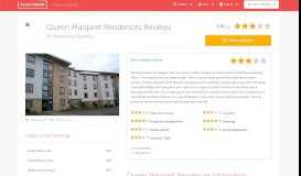 
							         Queen Margaret Residences, Glasgow - 27 Reviews by Students								  
							    