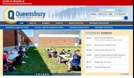 
							         Queensbury Union Free School District / Homepage								  
							    