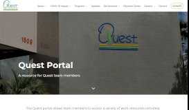 
							         Quest Team Portal - Quest, Inc.								  
							    