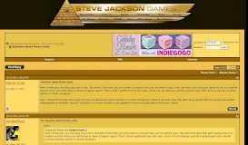 
							         Question about Portal cards. - Steve Jackson Games Forums								  
							    