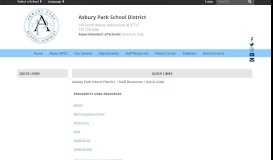 
							         Quick Links - Asbury Park School District								  
							    