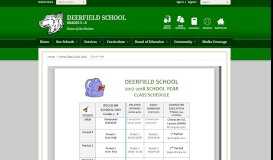 
							         Quick Links / Bell Schedules - Mountainside School District								  
							    