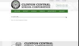 
							         Quick Links - Clinton Central School Corporation								  
							    