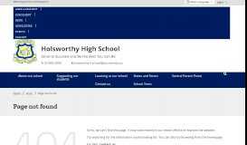 
							         Quick Links - Holsworthy High School								  
							    