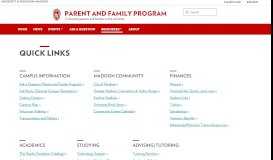 
							         Quick Links – Parent and Family Program – UW–Madison								  
							    