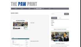 
							         Quick Links | THE PAW PRINT								  
							    