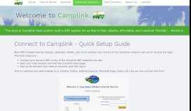 
							         Quick Setup Guide - Camplink								  
							    