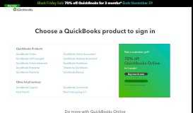 
							         QuickBooks Online Login: Sign in to Access Your ... - QuickBooks - Intuit								  
							    