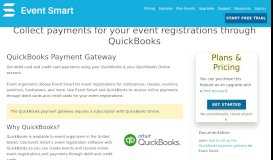 
							         QuickBooks Payment Gateway - Event Smart								  
							    