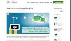 
							         QuickBooks Remote Access - Learn to Accesss QuickBooks ...								  
							    
