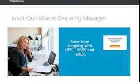 
							         QuickBooks Shipping Manager - Intuit								  
							    