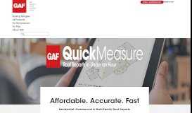 
							         QuickMeasure - GAF								  
							    