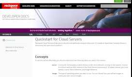 
							         Quickstart for Cloud Servers - Rackspace Developer Portal								  
							    