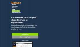
							         QuizEgg: Online Test Maker								  
							    