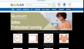 
							         Quorum - Kaplan Early Learning								  
							    