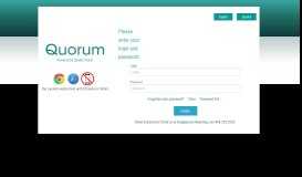 
							         Quorum Login - student login - OnPoint Digital								  
							    