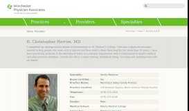 
							         R. Christopher Herron, MD | Winchester Physician Associates ...								  
							    