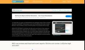
							         R2C Live reviews and fraud and scam reports. R2clive.com ...								  
							    